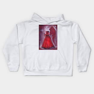 Valentina Angel art By Renee Lavoie Kids Hoodie